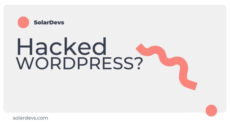 fix wordpress hacked site