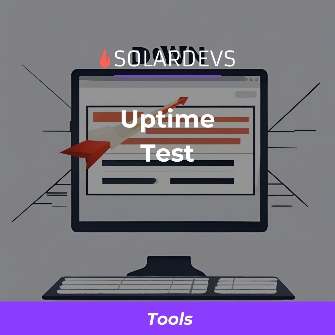 Uptime checker check if website is down solardevs